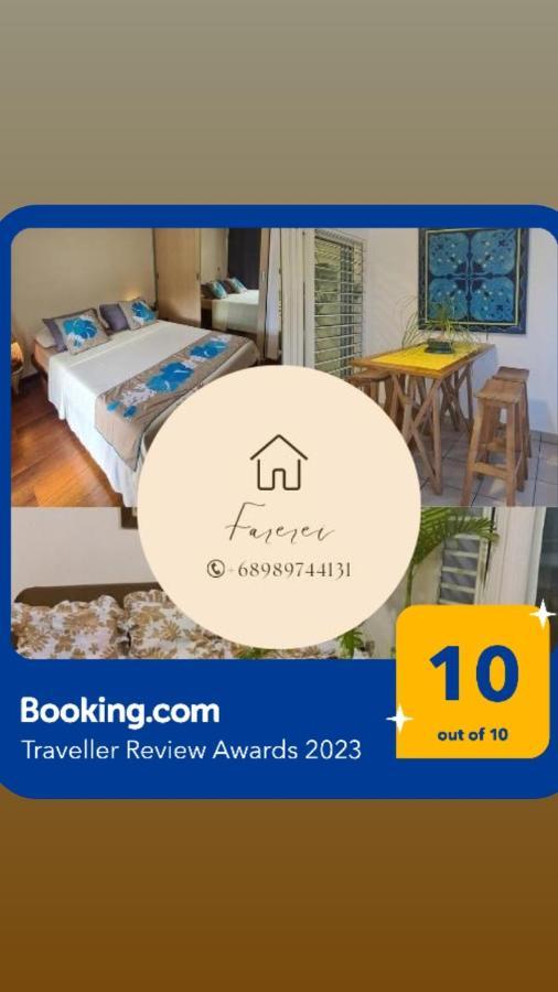 Farerei Appartement Spacieux, Equipe Et Confortable Faaa Esterno foto